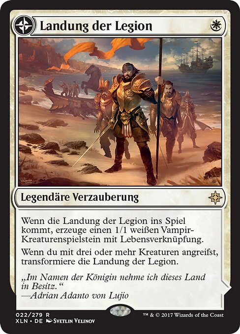 Landung der Legion // Adanto, das erste Fort XLN-22 Rare Excellent Deutsch
