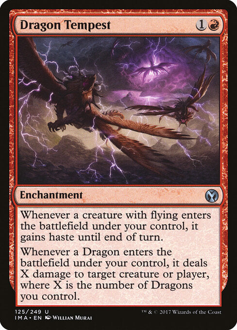Dragon Tempest IMA-125 Uncommon Near Mint Englisch Foil