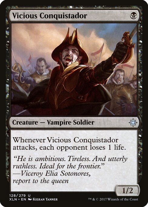 Vicious Conquistador XLN-128 Uncommon Excellent Englisch