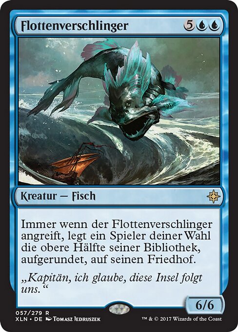 Flottenverschlinger XLN-57 Rare Light Played Deutsch