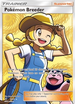 Pokémon-Züchterin SLG-73 Ultra Rare Excellent Deutsch