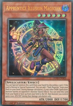 Auszubildende Illusionsmagierin LEDD-A03 Ultra Rare Good Deutsch