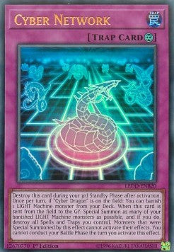 Cyber Netzwerk (V.2) LEDD-B20 Ultra Rare Near Mint Deutsch