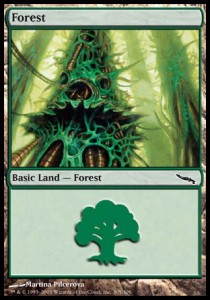 Wald (V.3) MRD-305 Land Excellent Deutsch Foil