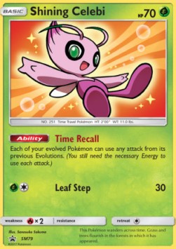 Shining Celebi SM-79 Promo Played Englisch