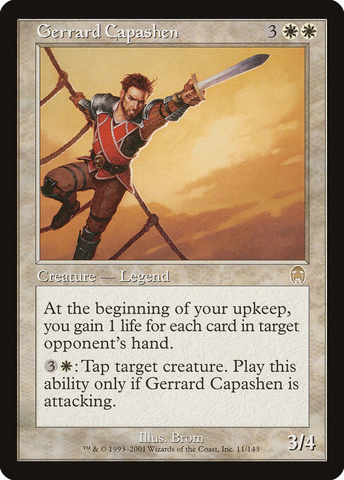Gerrard Capashen APC-11 Rare Excellent Englisch