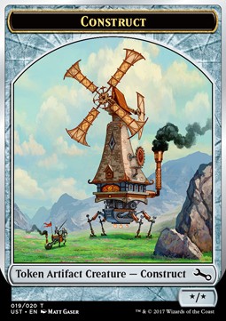 Construct Token (Artifact */*) UST-T19 Token Excellent Englisch Foil