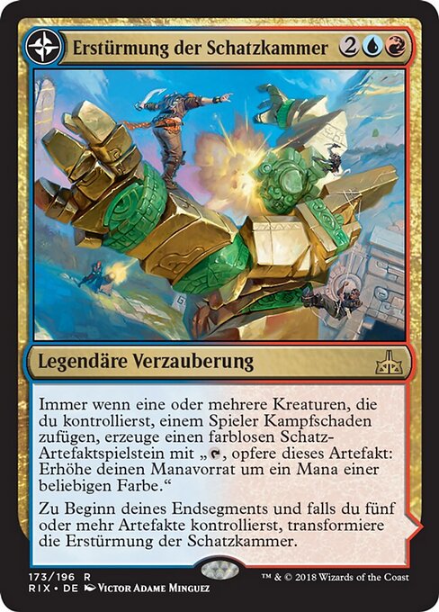 Erstürmung der Schatzkammer // Schatzkammer von Catlacan RIX-173 Rare Excellent Deutsch