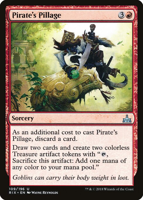 Pirate's Pillage RIX-109 Uncommon Good Englisch