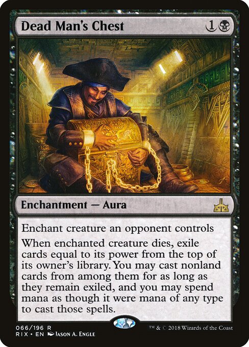 Dead Man's Chest RIX-66 Rare Excellent Englisch