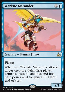 Warkite Marauder RIX-60 Rare Good Englisch