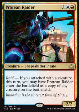Protean Raider RIX-167 Rare Excellent Englisch