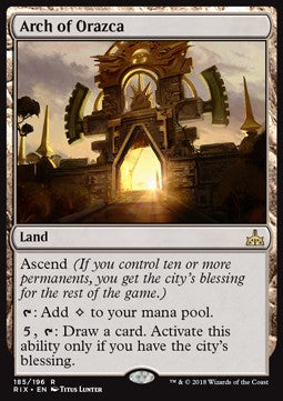 Arch of Orazca RIX-185 Rare Excellent Englisch