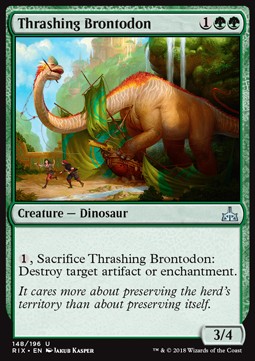 Thrashing Brontodon RIX-148 Uncommon Good Englisch
