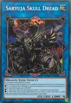 Saryuja-Schädelschrecken EXFO-048 Secret Rare Excellent Deutsch 1. Auflage