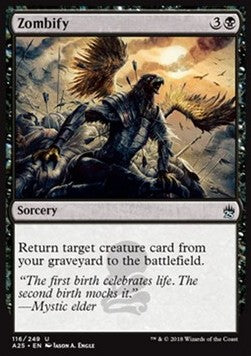 Zombify A25-116 Uncommon Excellent Englisch