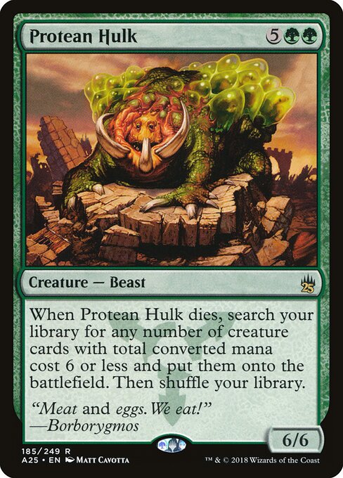 Protean Hulk A25-185 Rare Light Played Englisch