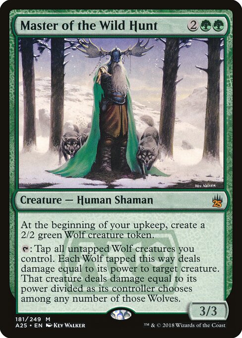 Master of the Wild Hunt A25-181 Mythic Excellent Englisch