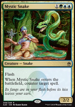 Mystic Snake A25-208 Rare Excellent Englisch