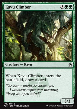 Kletterkavu A25-175 Common Excellent Englisch Foil