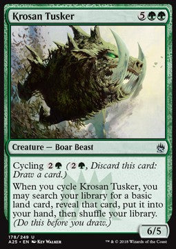 Krosanischer Keiler A25-178 Uncommon Excellent Englisch Foil