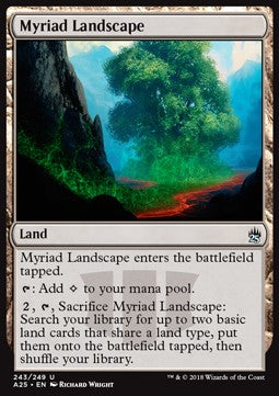 Myriad Landscape A25-243 Uncommon Excellent Englisch