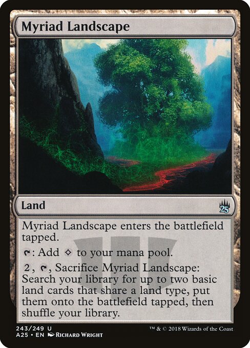Myriad Landscape A25-243 Uncommon Excellent Englisch