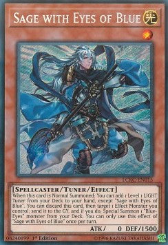Weiser mit den blauen Augen LCKC-015 Secret Rare Near Mint Deutsch 1. Auflage
