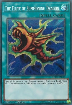 Drachenrufflöte LCKC-027 Secret Rare Near Mint Deutsch