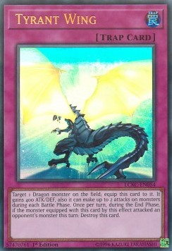 Tyrannenflügel LCKC-054 Ultra Rare Near Mint Deutsch