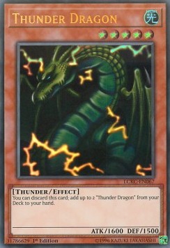 Donnerdrache LCKC-067 Ultra Rare Near Mint Deutsch