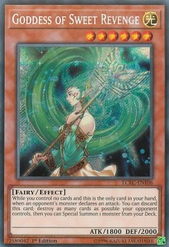 Göttin der süßen Rache LCKC-106 Secret Rare Excellent Deutsch
