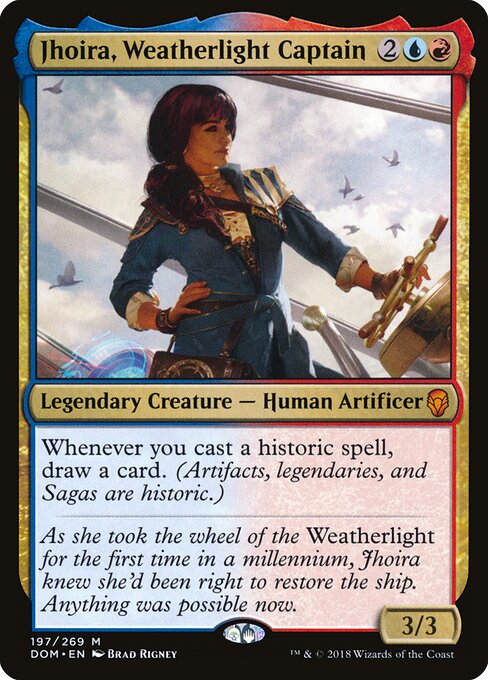 Jhoira, Weatherlight Captain DOM-197 Mythic Excellent Englisch