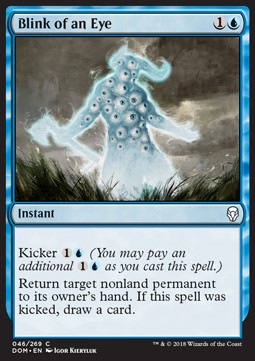 Blink of an Eye DOM-46 Common Excellent Englisch Foil