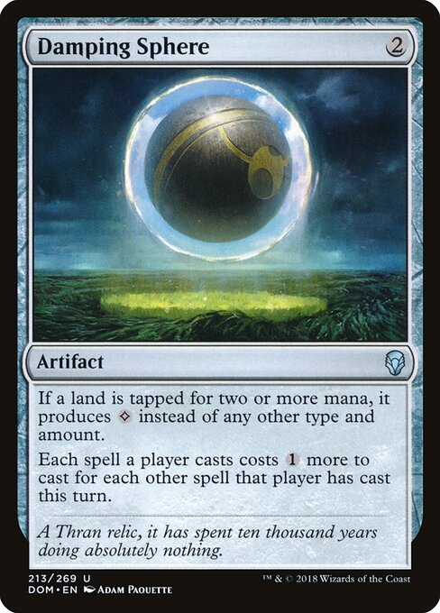Damping Sphere DOM-213 Uncommon Near Mint Englisch