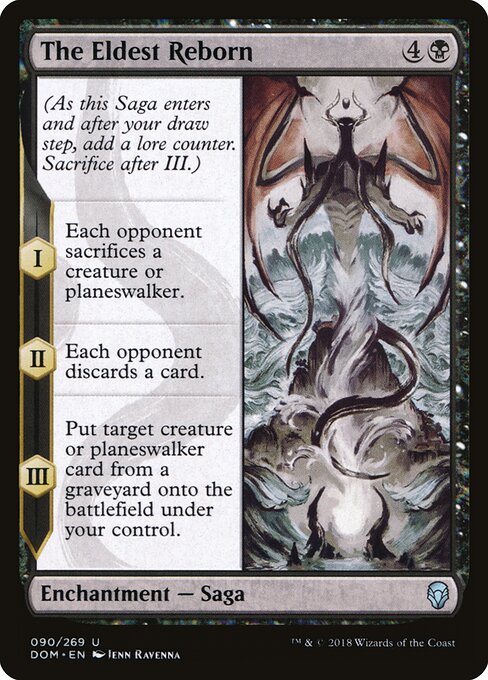 The Eldest Reborn DOM-90 Uncommon Near Mint Englisch Foil