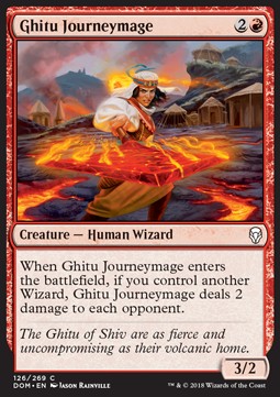 Ghitu-Wandermagierin DOM-126 Common Excellent Englisch Foil