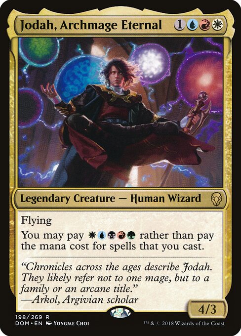 Jodah, Archmage Eternal DOM-198 Rare Good Englisch Foil