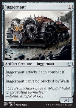Juggernaut DOM-222 Uncommon Excellent Englisch Foil