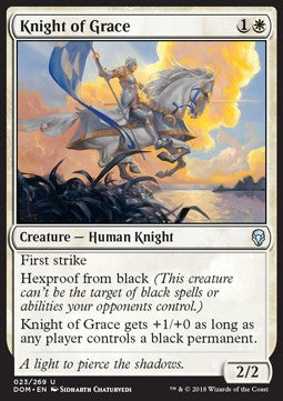 Ritterin der Gnade DOM-23 Uncommon Excellent Englisch Foil