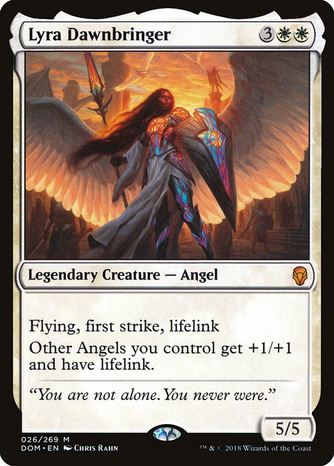 Lyra Morgenbringer DOM-26 Mythic Excellent Englisch