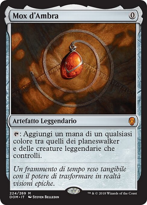 Mox Amber DOM-224 Mythic Good Italienisch