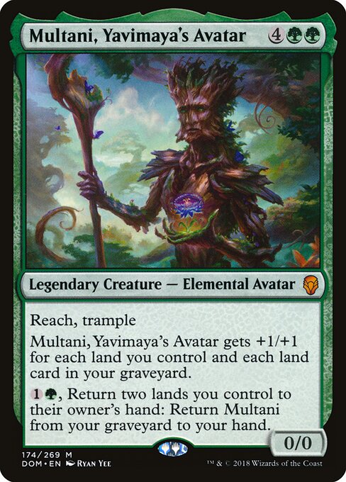 Multani, Yavimayas Avatar DOM-174 Mythic Excellent Englisch