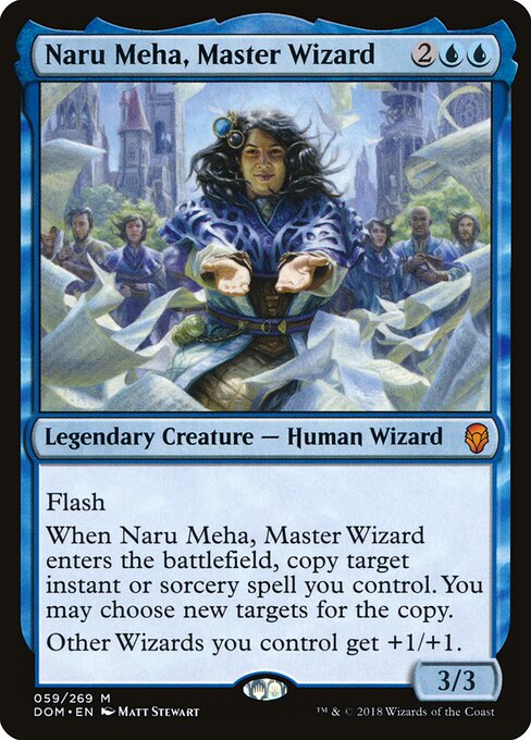 Naru Meha, die Meisterzauberin DOM-59 Mythic Good Englisch