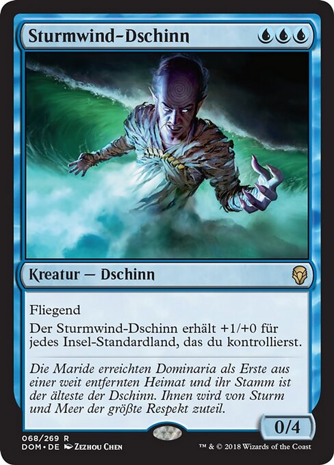Sturmwind-Dschinn DOM-68 Rare Good Deutsch