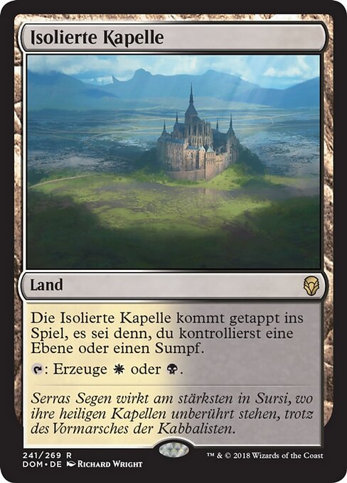 Isolierte Kapelle DOM-241 Rare Good Deutsch