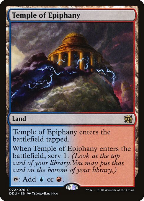 Temple of Epiphany DDU-72 Rare Excellent Englisch