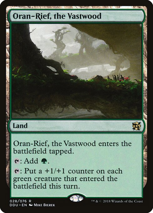 Oran-Rief, the Vastwood DDU-28 Rare Light Played Englisch