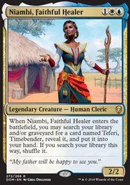 Niambi, Faithful Healer DOM-272 Rare Excellent Englisch