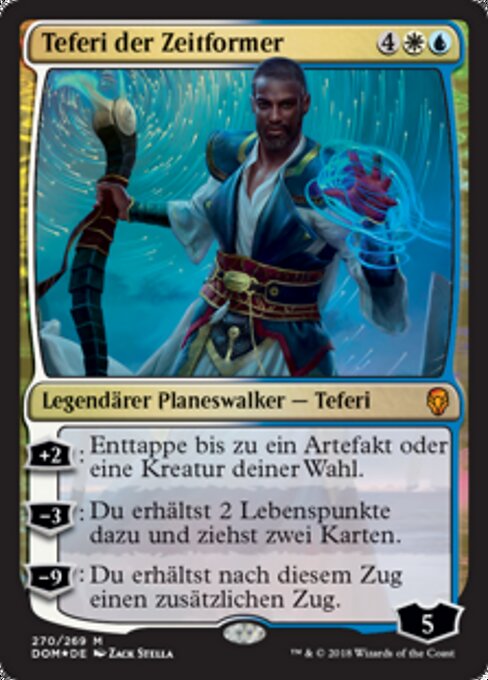 Teferi der Zeitformer DOM-270 Mythic Excellent Deutsch Foil